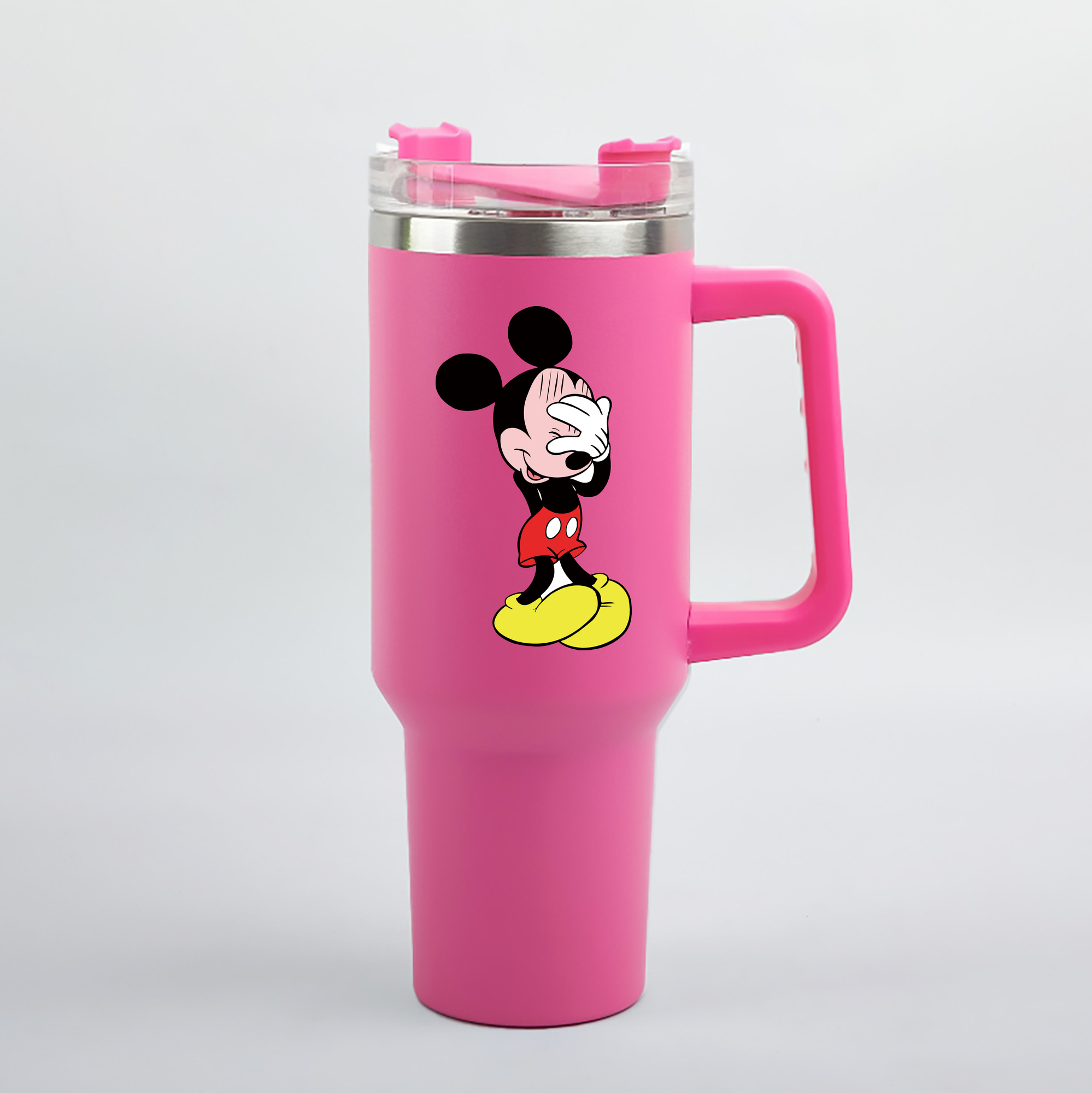 （画像用） ミッキーマウス Mickey Mouse 1200mL車用タンブラー（カラープリント）